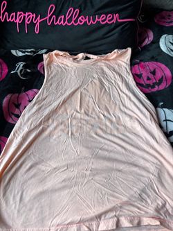 Adidas Light Pink Sleeveless Tank Top size xl