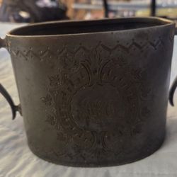 Antique Pewter Sugar Bowl