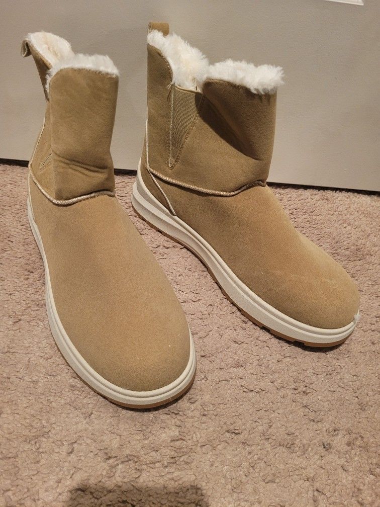 Tan Boots