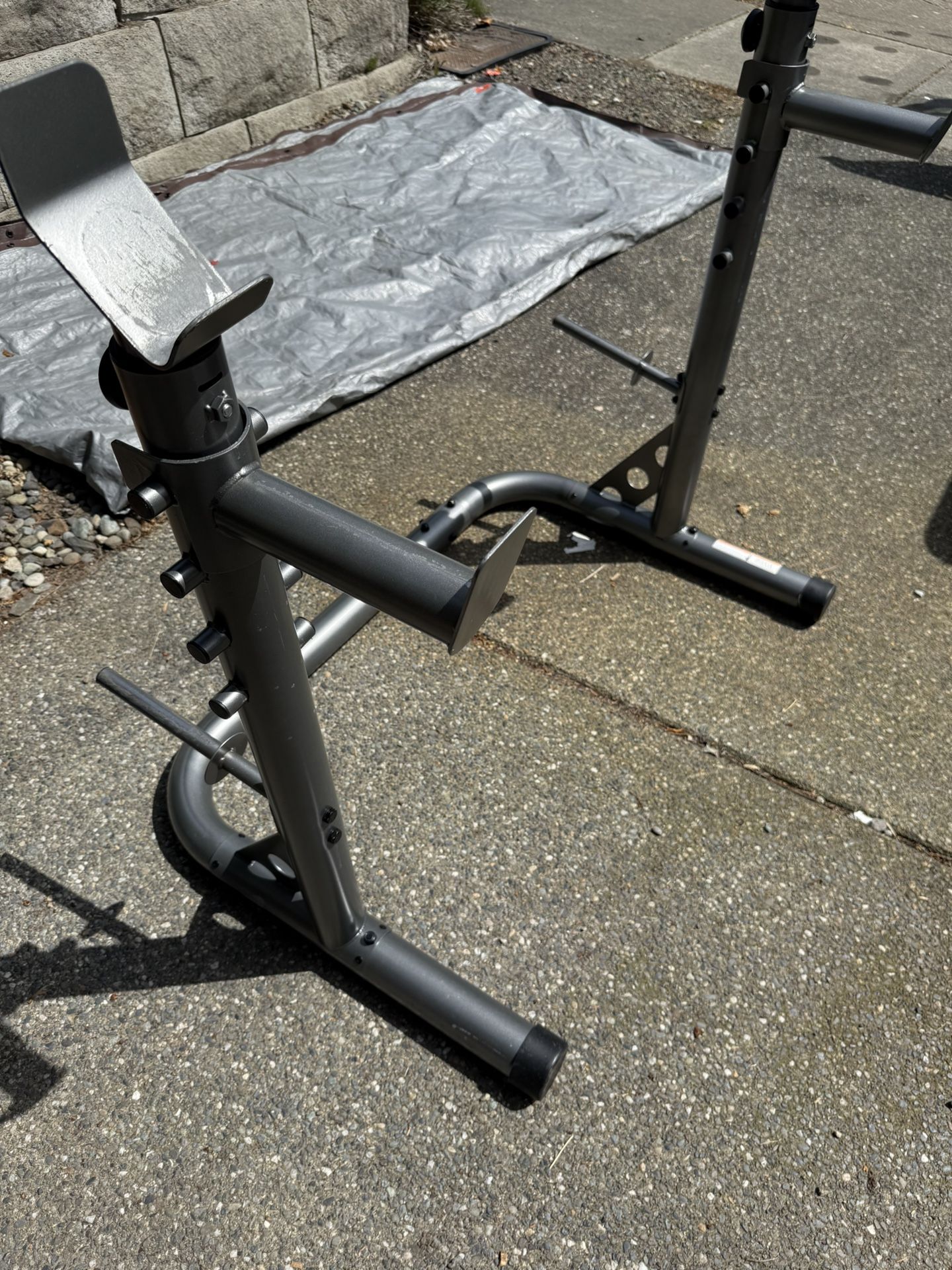 Weights Bench Squat Rack