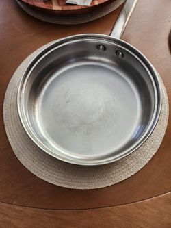 10 Stainless Steel Frying Pan With Lid