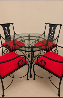 TABLE AND CHAIRS