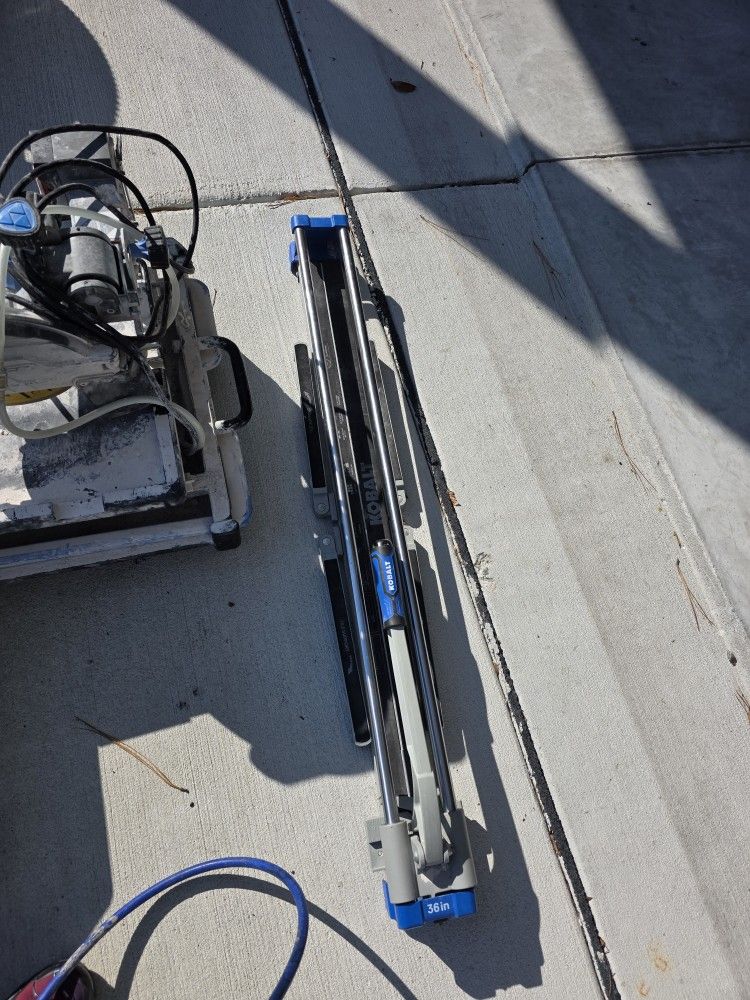 48 Inch Kobalt Wheel Tile Cutter