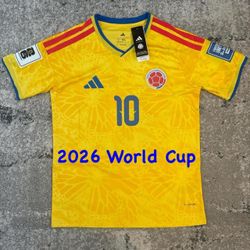 Colombia World Cup Jersey James Rodriguez