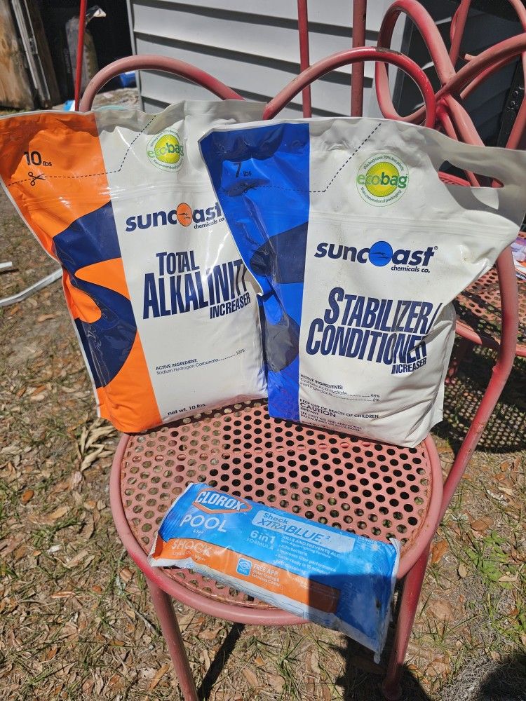 Pool Chemicals – Great Condition (Bundle or Individual)