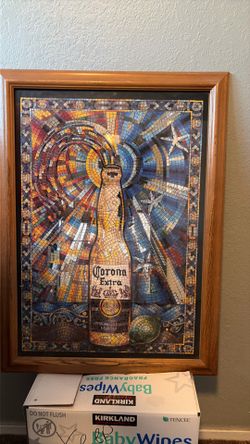 Corona Extra Mosaic  Art