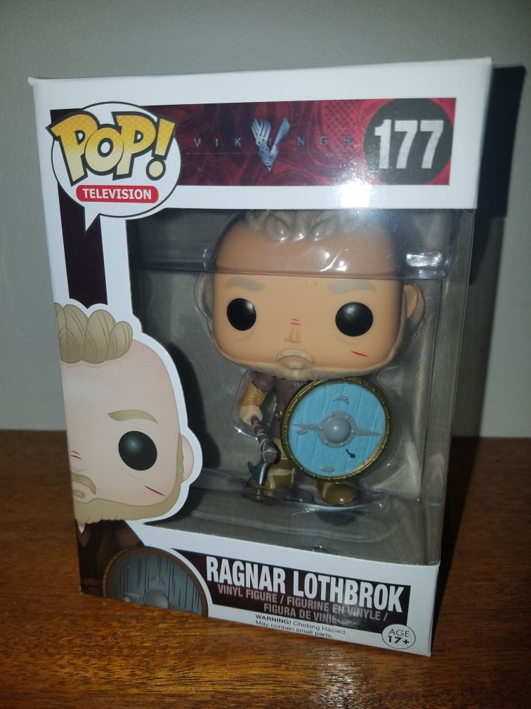 Ragnar Lothbrok VIKINGS Funko POP Retired VAULTED