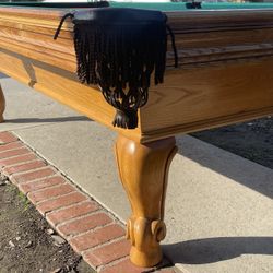 Pool Table 8ft ( Free Delivery & Set Up & New Color Felt Of Your Choice ) 