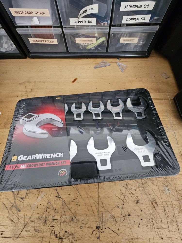Gearwrench 3/8 11 PC. Crowsfoot