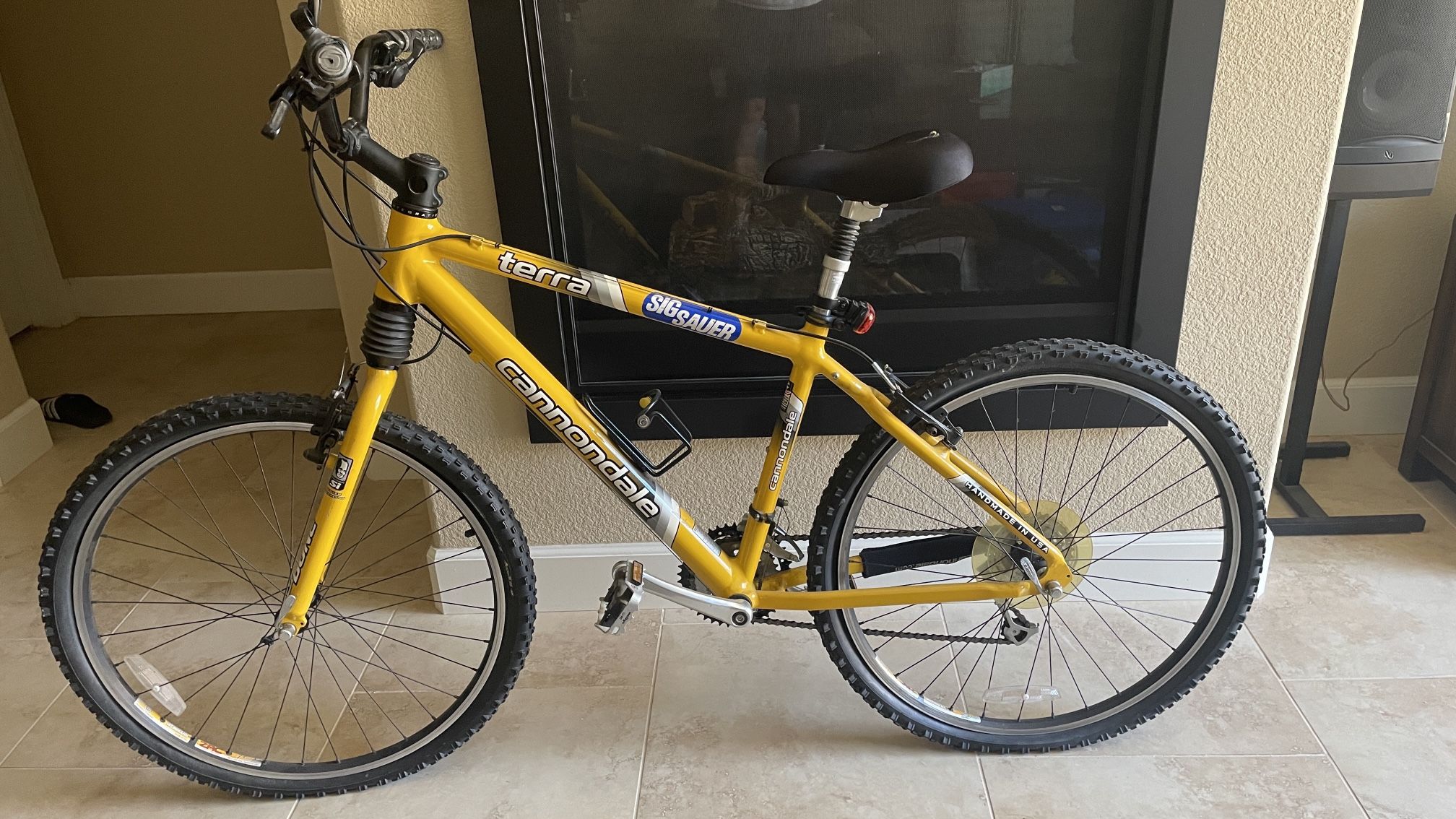 Cannondale Terra Mountain Bike Yellow
