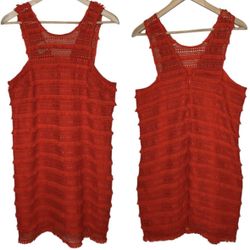 Women’s Sleeveless Mini Fringe Dress - Ali & Jay