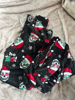 Skeleton Santa Pajamas