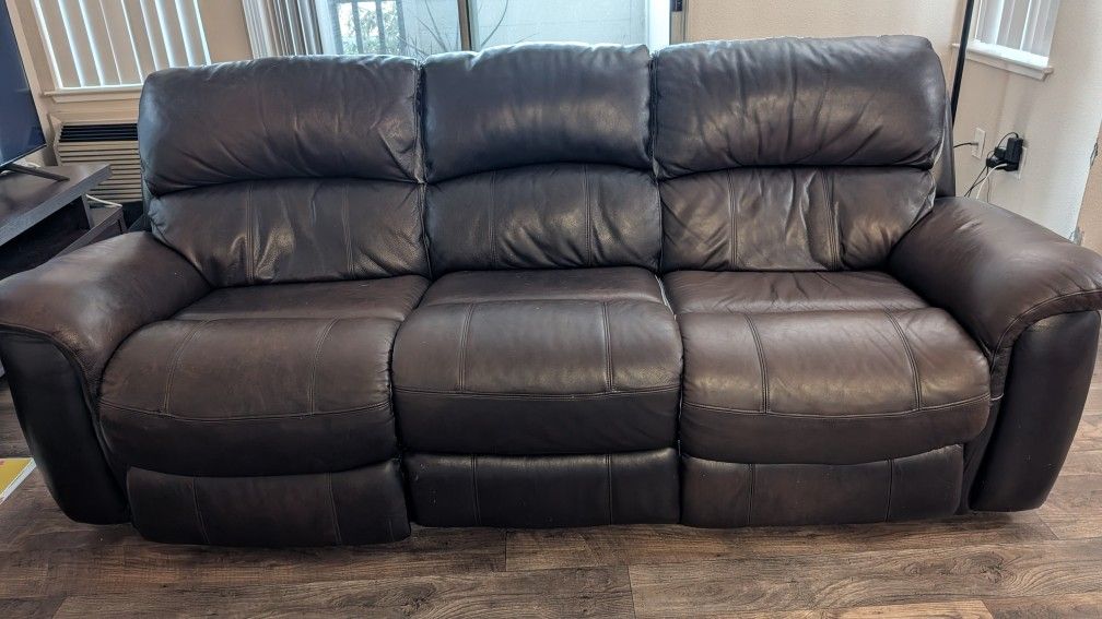 Recliner Sofa ($55 Or Best Offer)