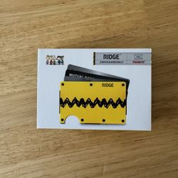 Limited edition peanuts ridge wallet