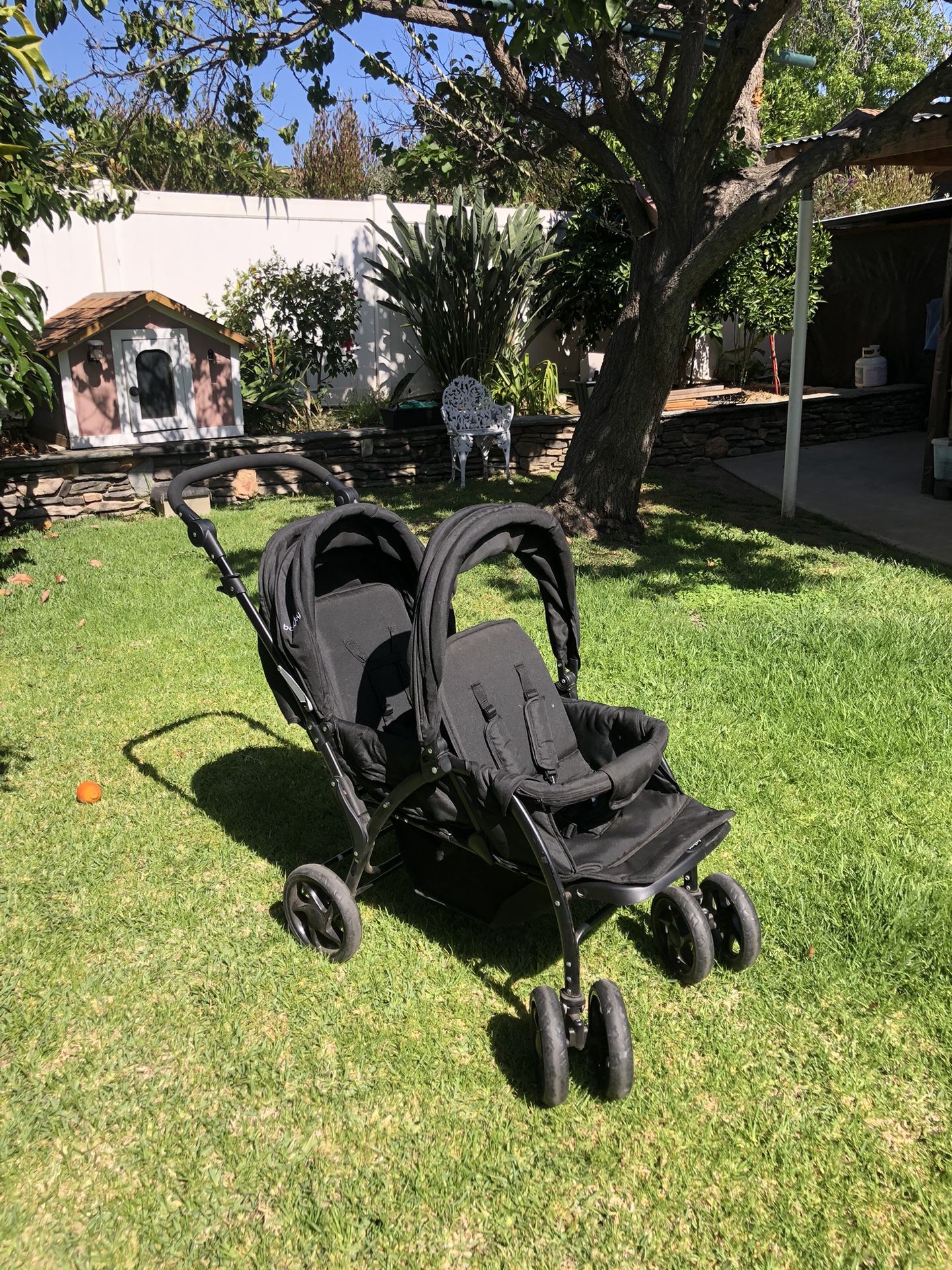 Babyjoy Double Stroller