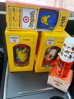 Pokemon x Target Collab Items – Tumblers, Wet Brush & Body Spray NEW 🔥