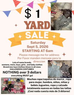 $1 yardsale