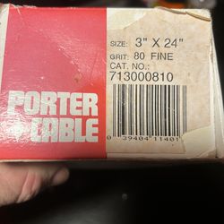 Porter Cable Sanding Belts (box Of 10)