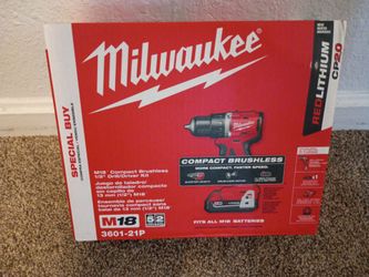 M18 compact Brushless 1/4 Hex impact Driver Kit