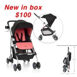 New evenflow reviers stroller in box $100 pick up east Palmdale 