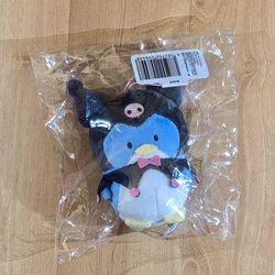 Sanrio Tuxedo Sam x Kuromi Costume Mascot Plush Charm