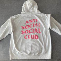 Anti Social Social Club White Hoodie 