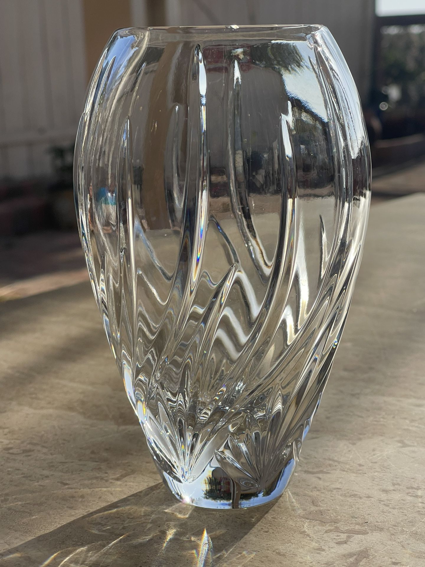 8” Waterford Crystal Vase