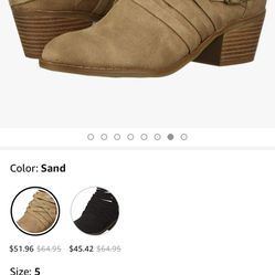 Fergie Women's Paisley Ankle Boot. Chic and very comfortable.  New. Size 7