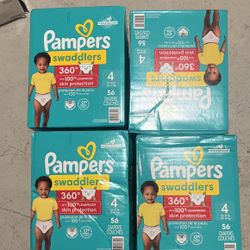 Pampers Swaddler 4 