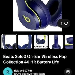 Beats Solo 3 Pop Collection 