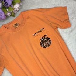 Comfort Colors Hey Pumpkin Graphic T-shirt