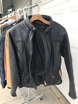 Woman’s biker jacket size small