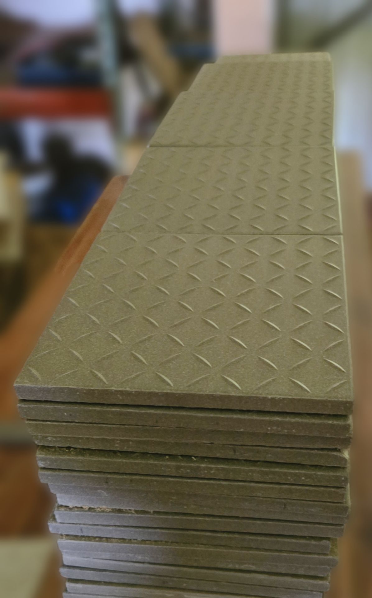 (80) Daltile SureTread 6x6 Gray Matte Tiles - 20 Sq Ft