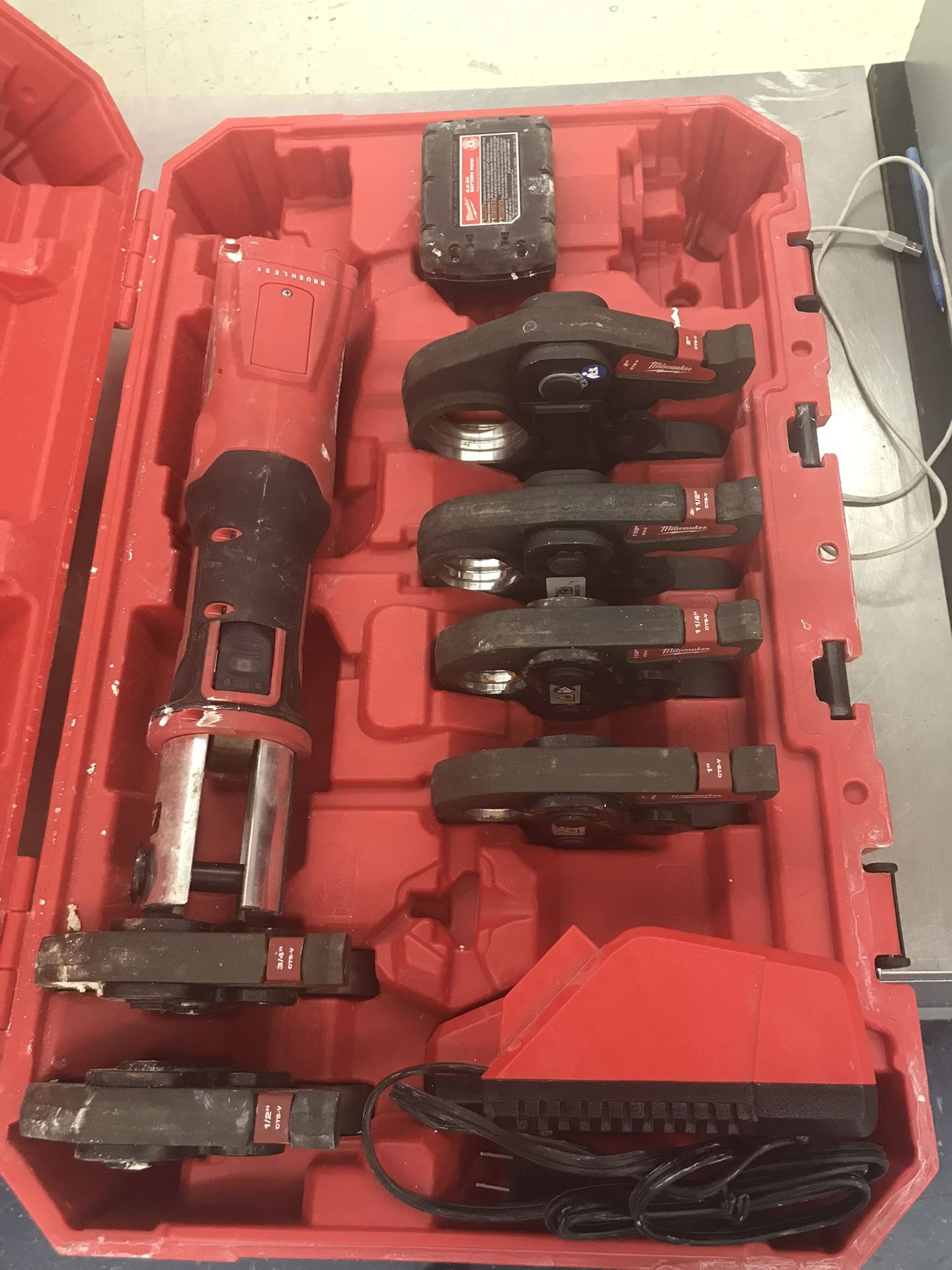 Milwaukee M18 Pro Press Fairly New !