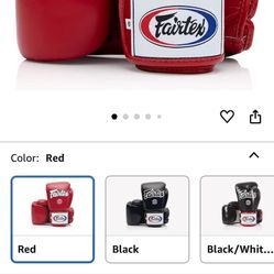 Boxing gloves, shoes, and guard 