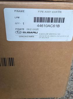 Subaru Genuine Front Exhaust Pipe Assembly
