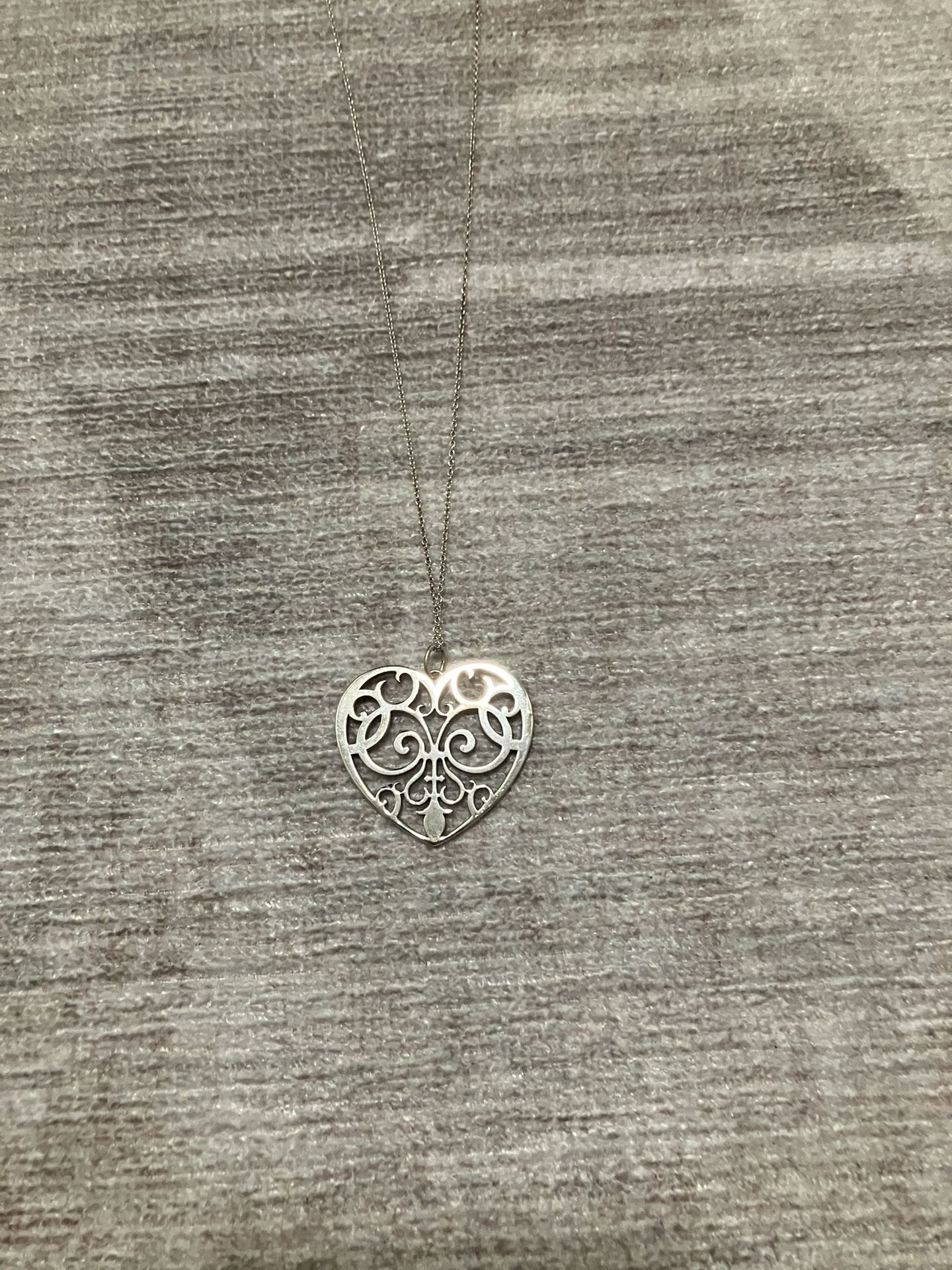 Tiffany Silver Sterling Necklace 
