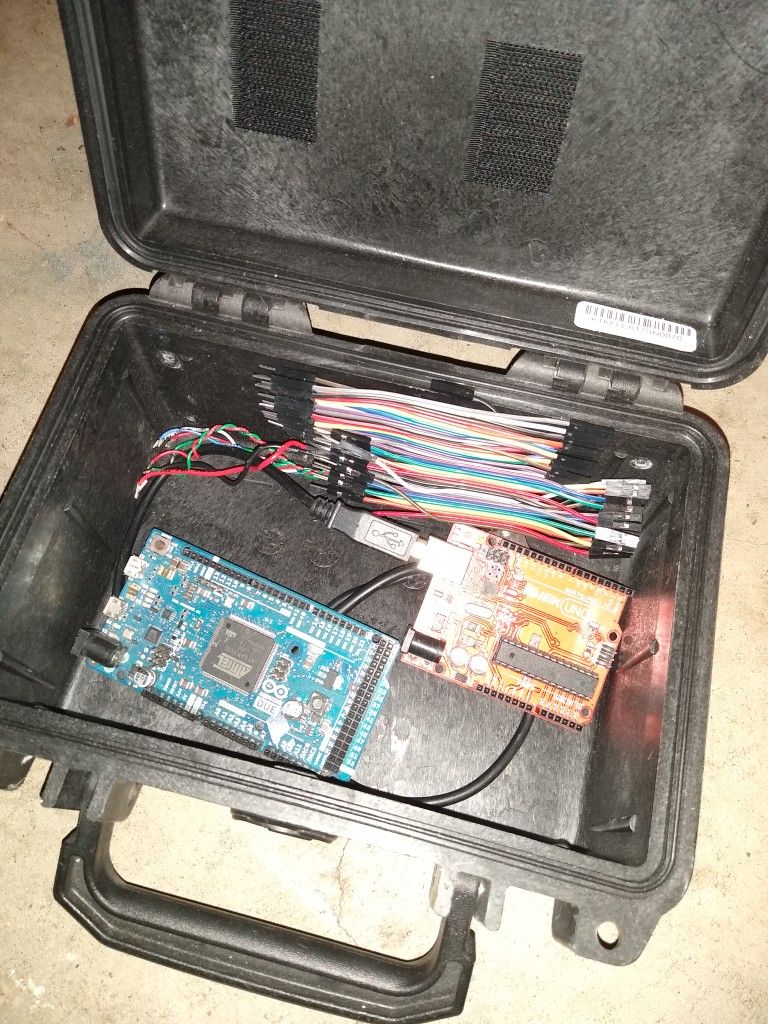 2 Arduino And 2 Flight Control Pelican Case
