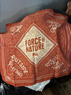 Bandanas REI CO-OP #OPTOUTSIDE Cotton Scarf Bandana 20" Square Green Tan White  