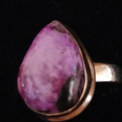 Sugilite Silver Ring