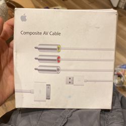 Apple Composite Audio Video Cable