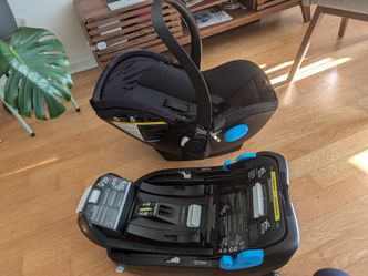 Clek Liing Infant Car Seat + Base + UPPAbaby Stroller Adapters Bundle