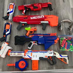  NERF Guns and ammo