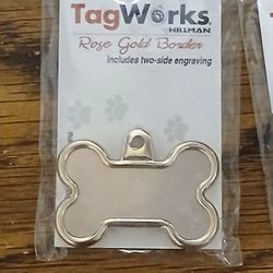Dog And Cat Engraveable Tags