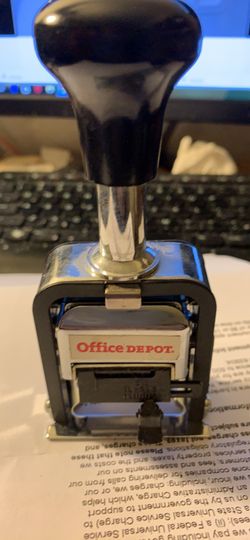 Office Depot numarator