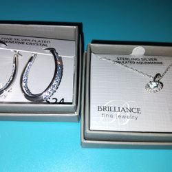 Necklace and Earrings 