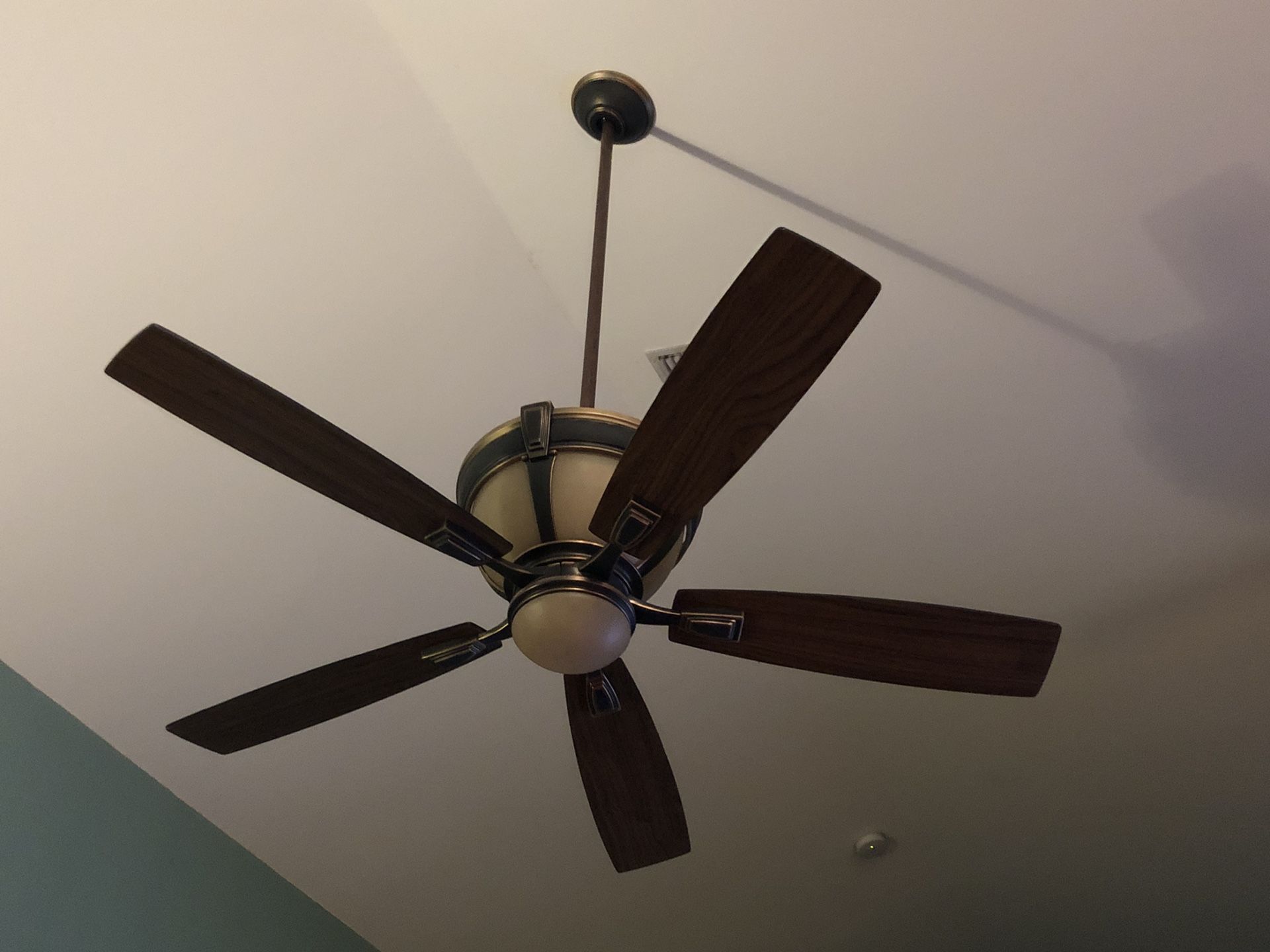 Fan with lights with remote control