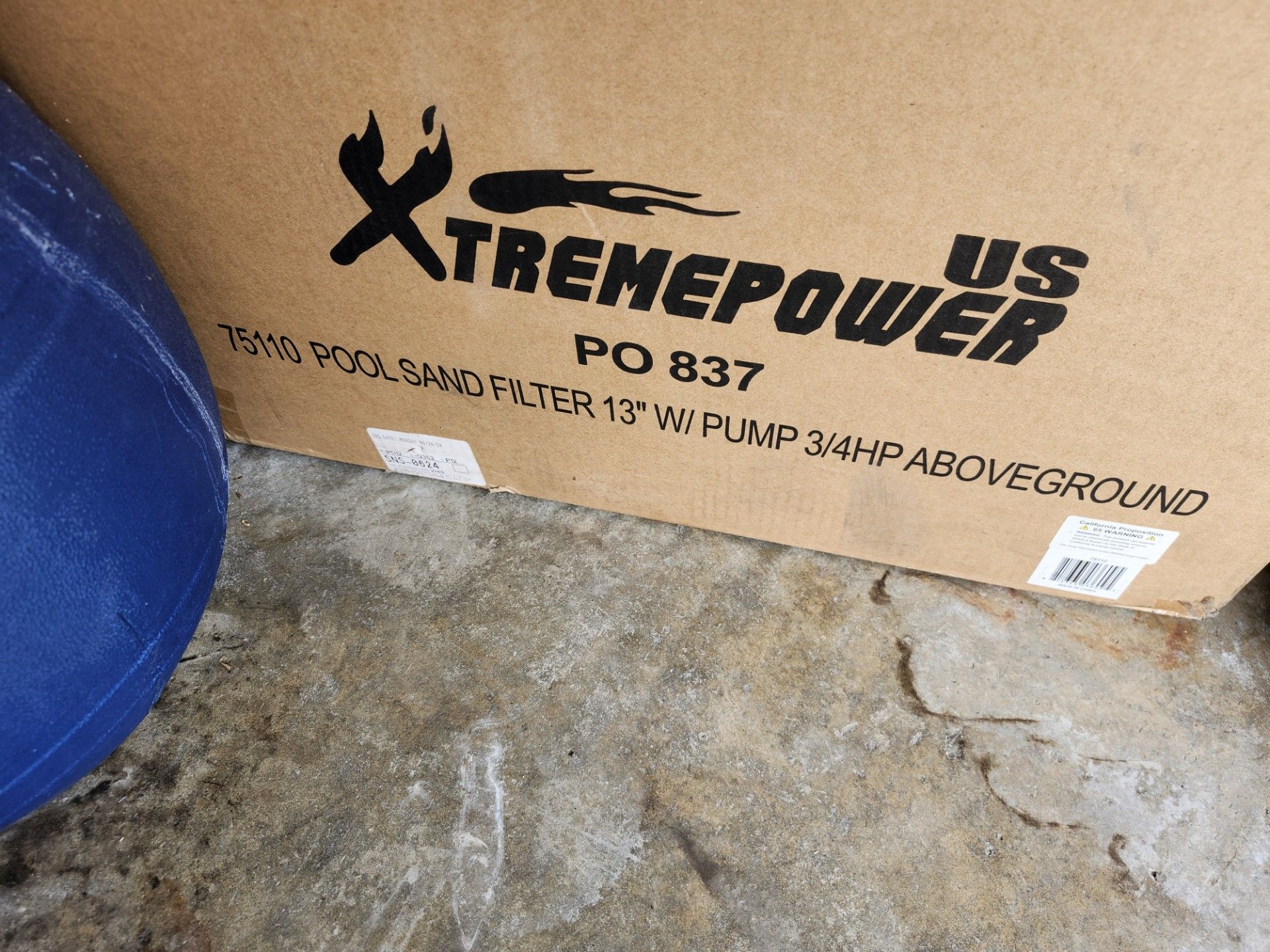 Sand filter pump