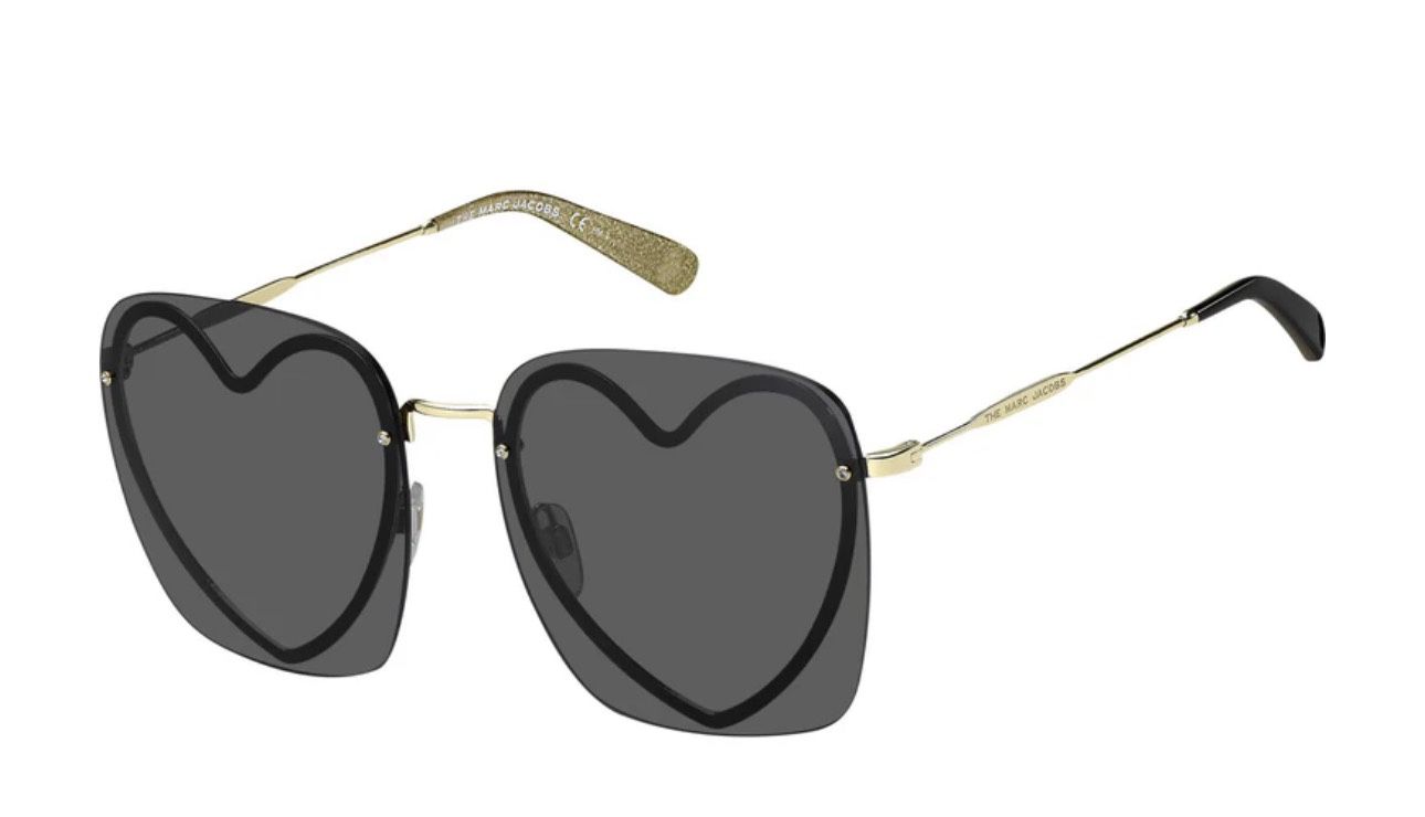 Marc Jacobs MARC 493/S Women’s Timeless Sunglasses black/gold with rhinestones Marc Jacobs MARC 493/S Women main image 4