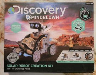 Discovery 13-in-1 Solar Robot Educational STEM Kit – Build 13 Robots